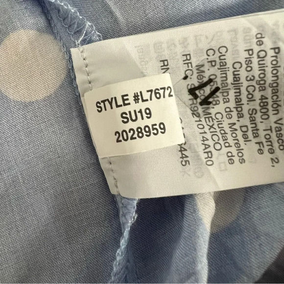 J.Crew Midi Wrap Polka Dot Dress size XS - Picture 6 of 6